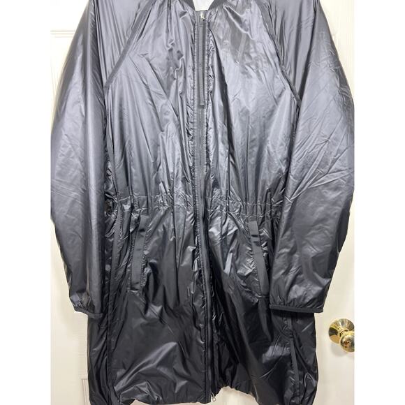 Athleta Summit Insulated Parka Jacket Coat Primaloft in Black Women's Small - Picture 3 of 12